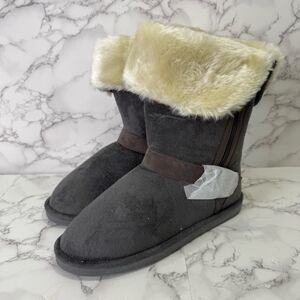 Easy USA Women’s Winter Boots sz 8 Fur Insulated NEW # box M120